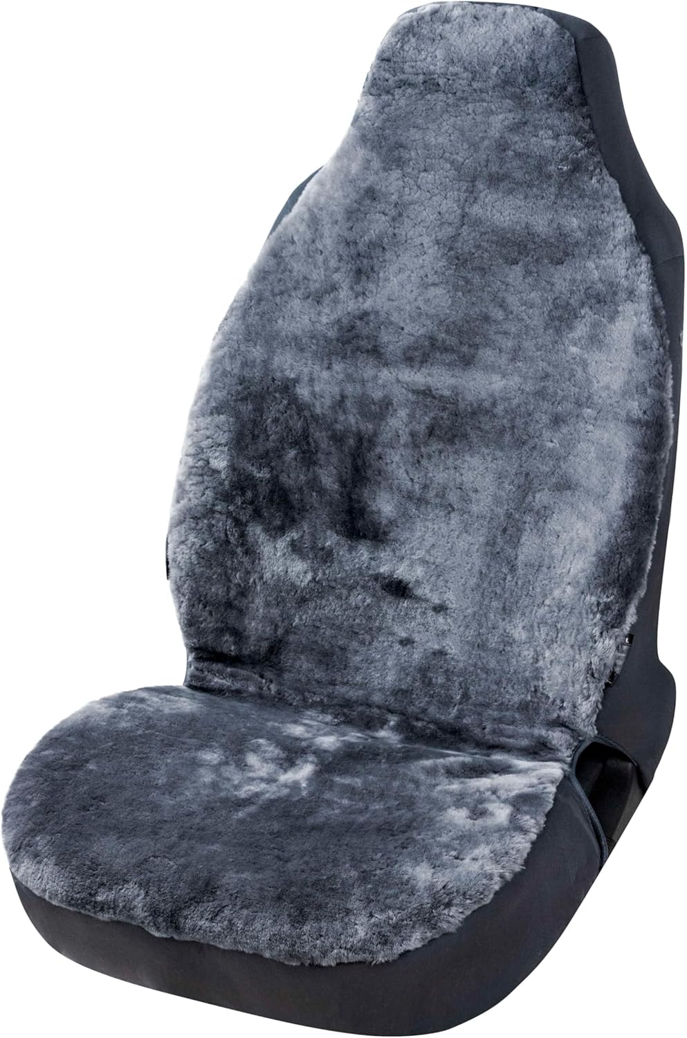 Walser Lammfell Autositzbezug Zoya, 100% Lammfell Sitzbezug für Auto, 1 Stück Lammfell Sitzbezüge Au
