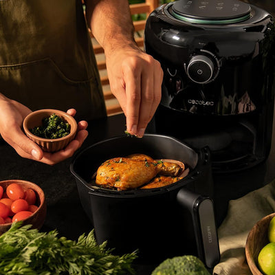 Cecotec Heissluftfritteuse ohne Öl 2,5 L - Air Fryer Cecofry Pixel 2500. 1200 W, Diätetisch, Manuell