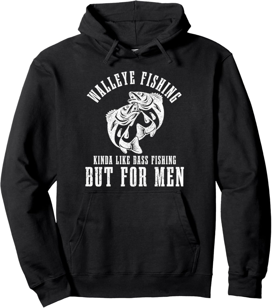 Zander Angeln Lustig Angler Pullover Hoodie