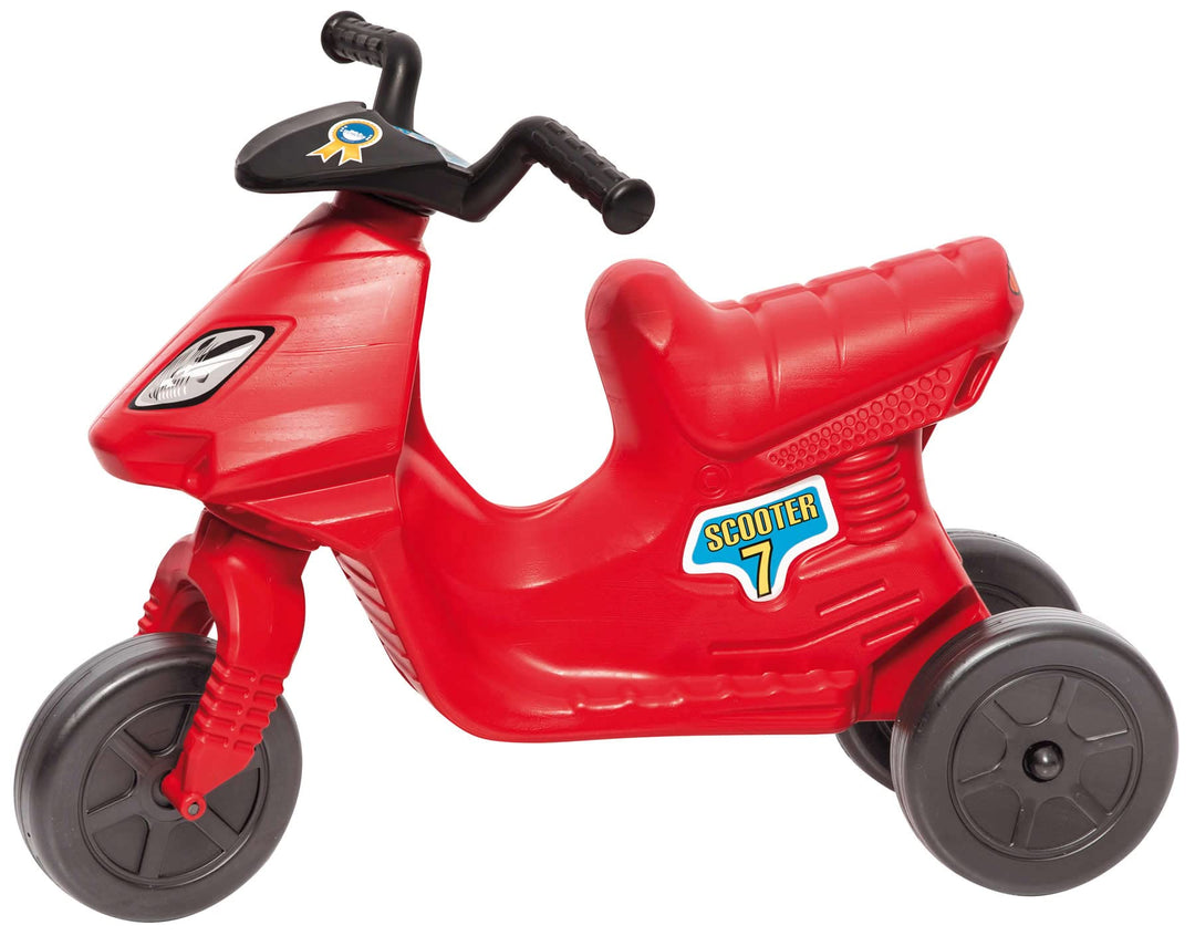 Dreirad Trike Laufrad Lauflernrad Motorroller Scooter 7 rot Kinder Fahrzeug, Rot