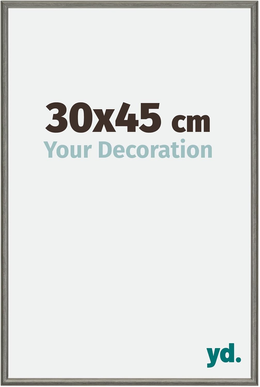 yd. Your Decoration - Bilderrahmen 30x45 cm - Bilderrahmen aus Aluminium mit Acrylglas - Antireflex