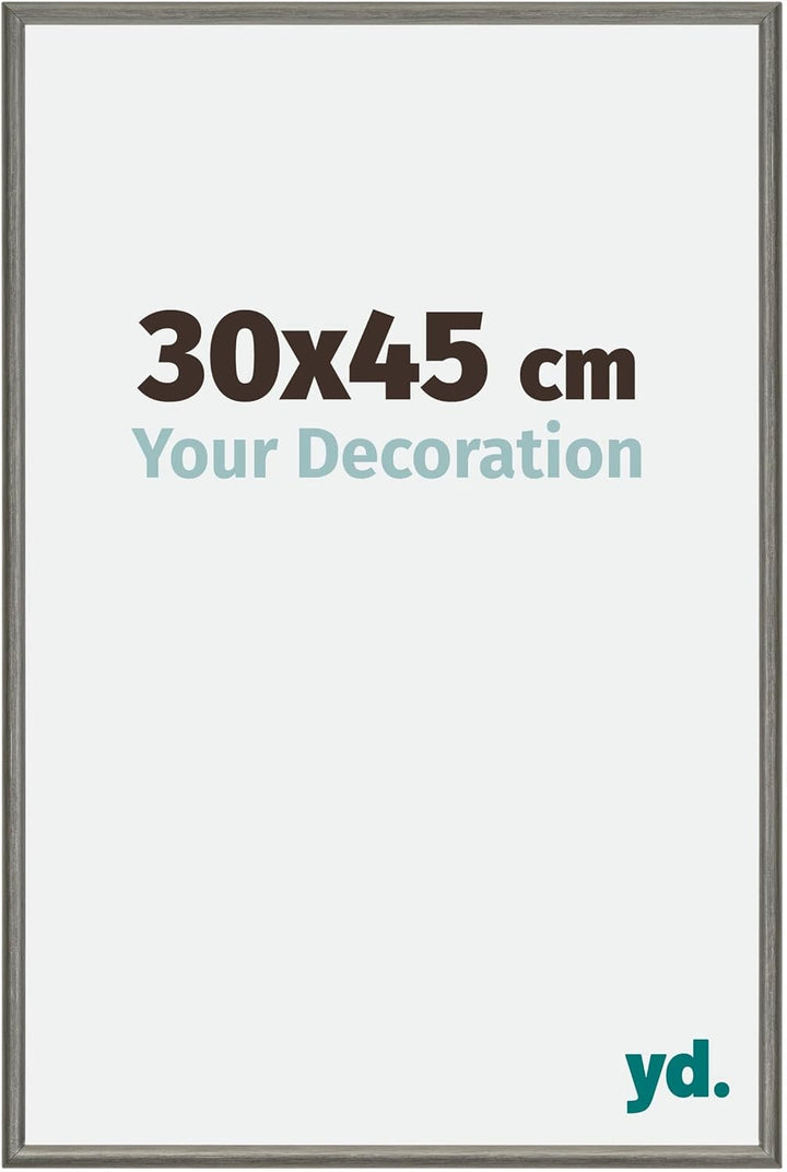 yd. Your Decoration - Bilderrahmen 30x45 cm - Bilderrahmen aus Aluminium mit Acrylglas - Antireflex