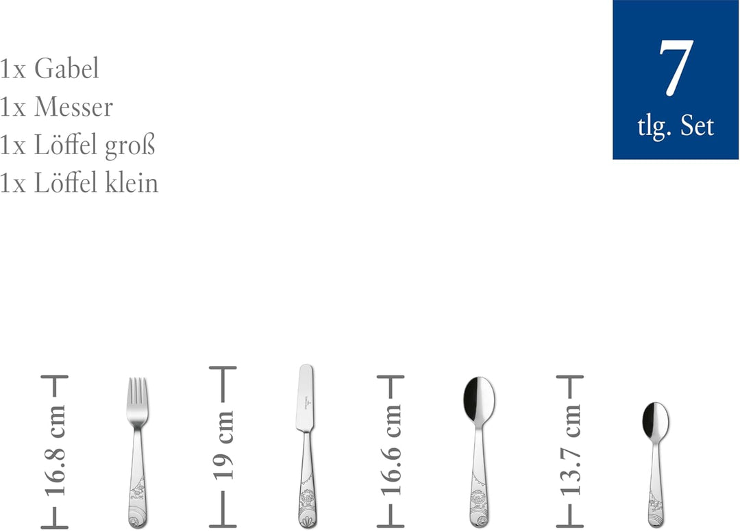 Villeroy & Boch – Boho kids Roar like a lion Kindergeschirr Set 7tlg., Kindergeschirr Porzellan und