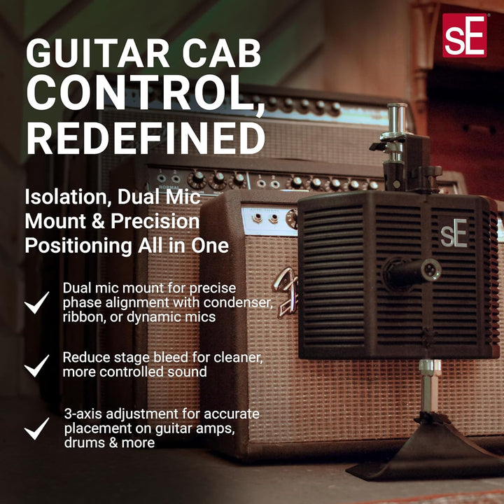 sE Electronics GuitaRF Akustikschirm für Gitarrenboxen, GuitaRF