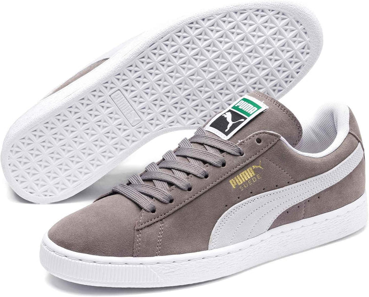 Puma Classic 356568, Unisex-Erwachsene High-Top Sneaker 37.5 EU Steeple Gray White, 37.5 EU Steeple