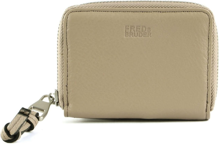 FREDsBRUDER Bloomfield Geldbörse Leder 11 cm, Good Grey, Einheitsgrösse