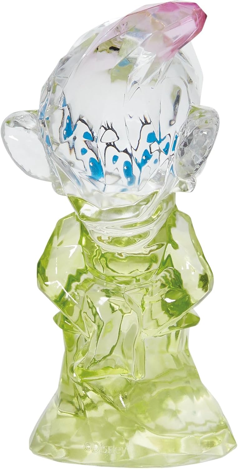 Enesco FACETS Disney Schneewittchen und die sieben Zwerge Dopey Miniatur-Figur, 8,9 cm, Grün