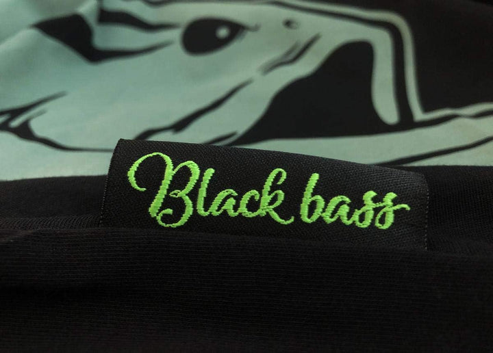 T Shirt Bass Mania, Schwarz, Angler T-Shirt, M