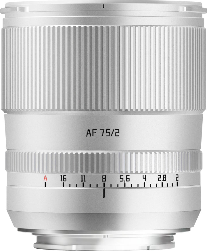 TTARTISAN AF 75mm F2 Vollformat Objektiv L Mount, STM Autofokus Grosse Blende mit Geklicktem Blenden