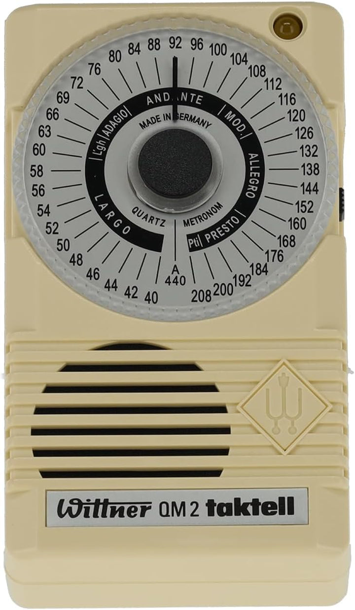 Wittner Metronom 861121 QM2 elfenbein QM2 elfenbein Single, QM2 elfenbein Single