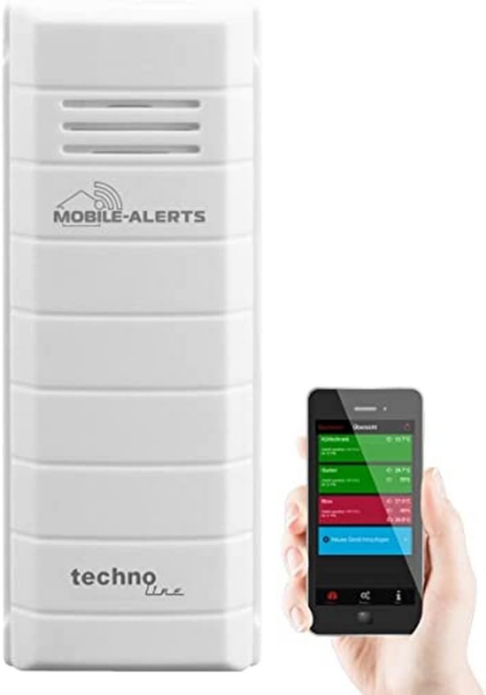 Technoline Mobile MA10100 Alerts Zusatzsensor MA 10100 - Temperatursensor mit Datenübertragung auf d