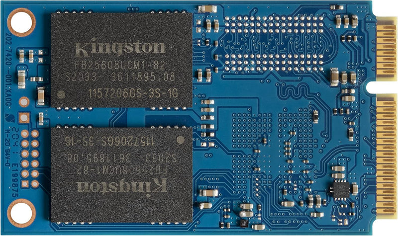 Kingston KC600 SSD 256GB SATA3 mSATA - SKC600MS/256G 256GB mSATA Nur Laufwerk, 256GB mSATA Nur Laufw