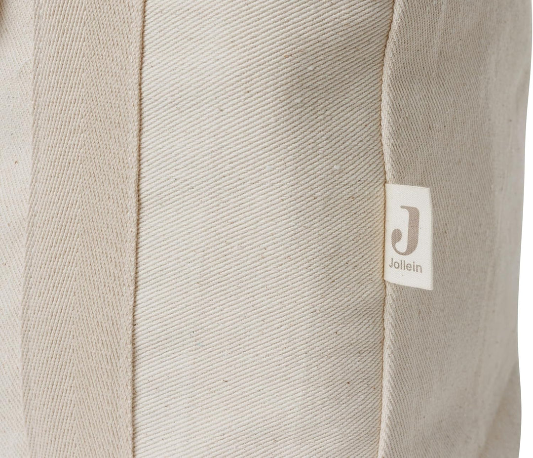 Jollein Wickeltasche Shopper Twill, Natural, Twill, Natural