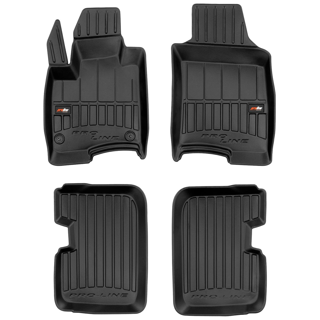 SMK Gummimatten Auto fussmatten Satz für FIAT Panda III ab 2011 Erleben Sie einen neuen Standard des