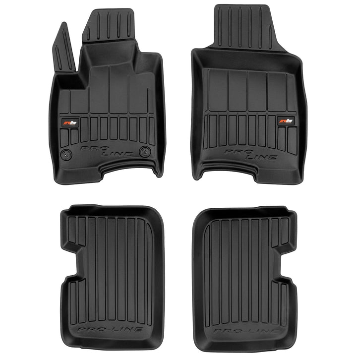 SMK Gummimatten Auto fussmatten Satz für FIAT Panda III ab 2011 Erleben Sie einen neuen Standard des
