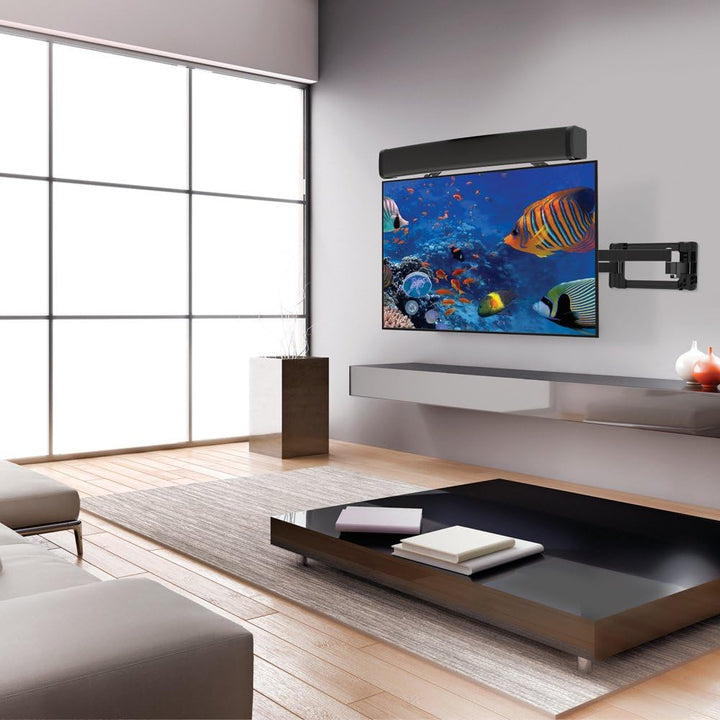 Barkan Universal Soundbar Halterung, für die Montage über oder unter TV, für 13 - 80 Zoll TV, für di
