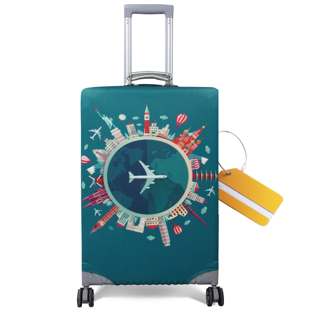OrgaWise Kofferhülle Luggage Cover Gepäck Cover Gepäckabdeckung for Travel Luggage Schutzhülle Koffe