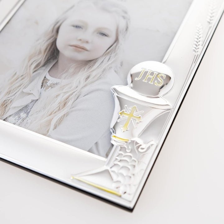 Valenti&Co Bilderrahmen, Silber, 13 x 18 cm, perfekte Geschenkidee für Freunde oder Verwandte.