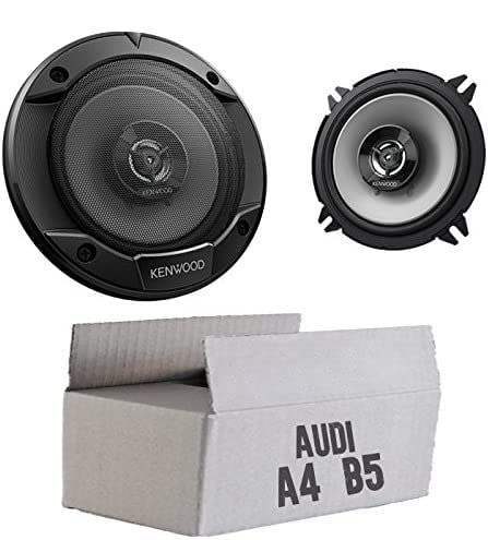 Lautsprecher Einbauset passend mit Kenwood KFC-S1366-13cm 2-Wege Koax Auto Einbauzubehör für Audi A4