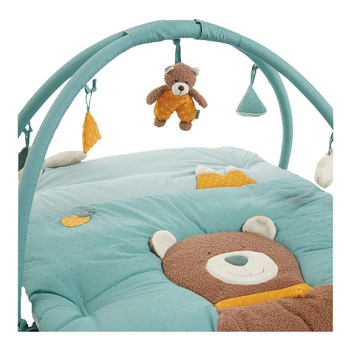 Sterntaler 9122002 Spielbogen Bär Ben, Alter: 0-18 Monate, 100 x 80 cm Single Ben, Single Ben