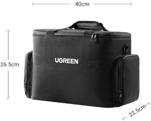 UGREEN PowerRoam Tragetasche Kompatibel mit 1200W Powerstation Spacegrau
