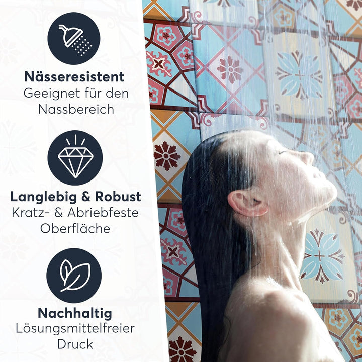 CREATISTO Mosaik Klebefliesen Stickerfliesen Fliesenfolie - Hochwertige Sticker Aufkleber für Wandfl