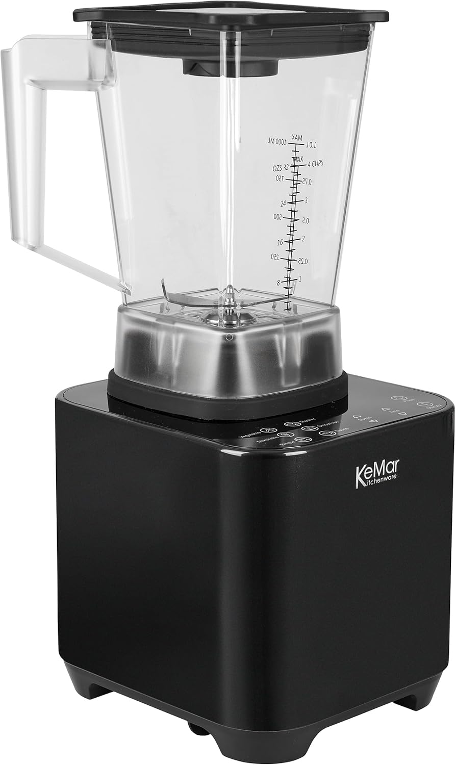 Hochleistungstandmixer (1.500W, 30.000 U/min 6 Programme, Touch Bedienung, inkl. 1L und 2L Behälter