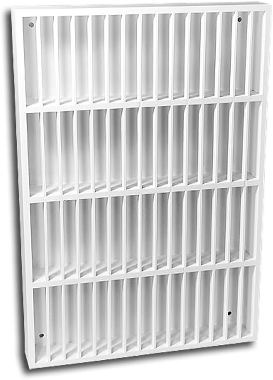 Protected MC Kassetten Holzregal weiss