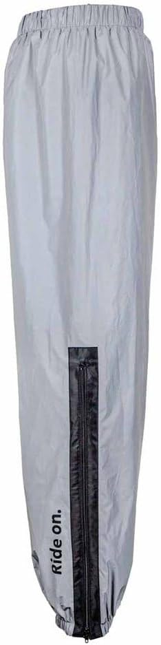 GMS Lux Motorrad Regenhose, grau, M