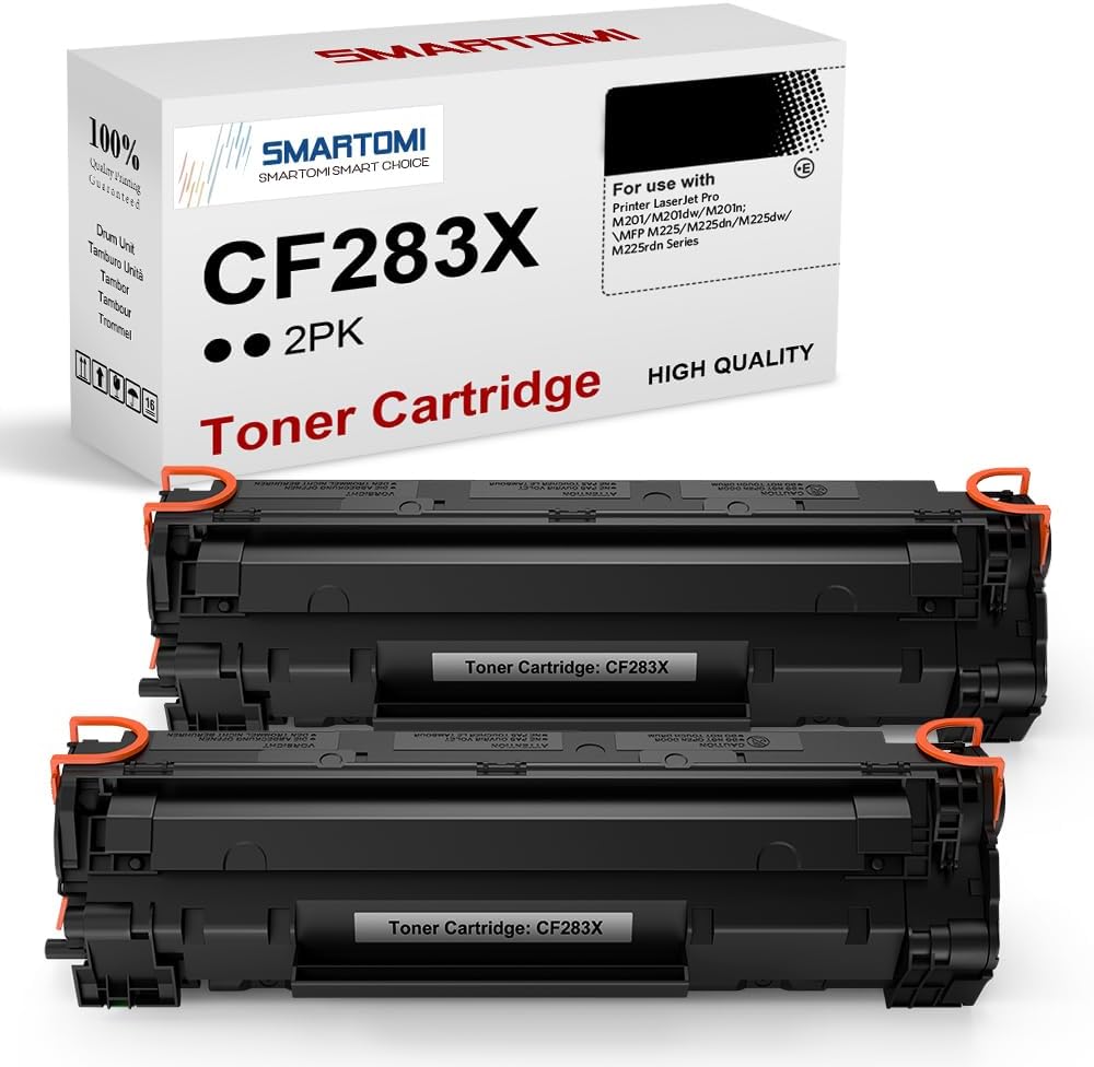 SMARTOMI 83X Toner Kompatibel für 83X CF283X für Laserjet Pro MFP M125nw M127fw M127fn M225dw M125a