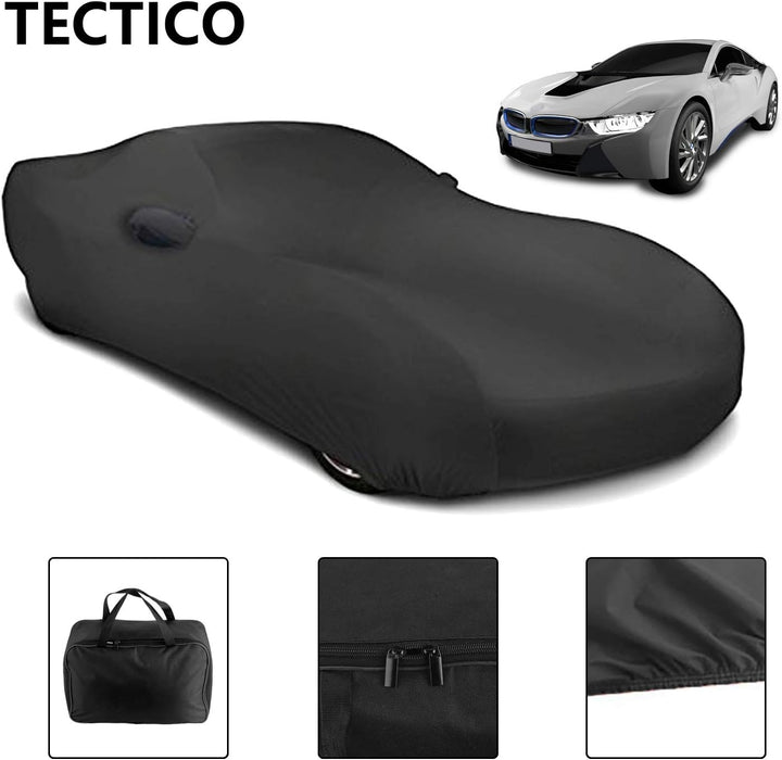 TECTICO Indoor Sportwagen Autoplane Elastisch Atmungsaktiv Staubschutz Weich Stretch Stoff Elegante