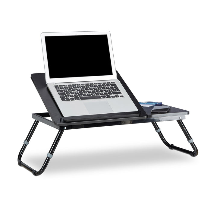 Relaxdays Laptoptisch Lapdesk Betttisch Betttablett Notebook-Tisch Beistelltisch Laptop BTH 60 cm x