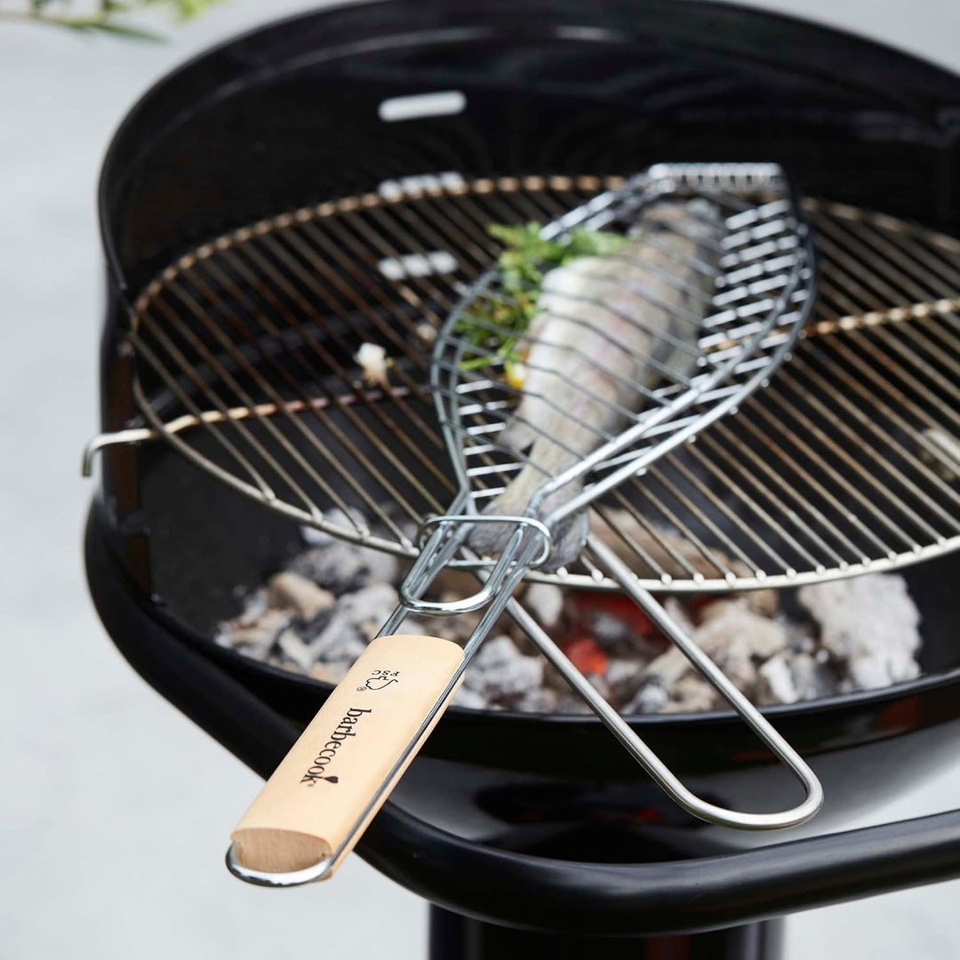 Barbecook Grillrost, Fischgrill, Grillzubehör, 66x14.5x2cm 66.0x2.0x15.0 cm, 66.0x2.0x15.0 cm