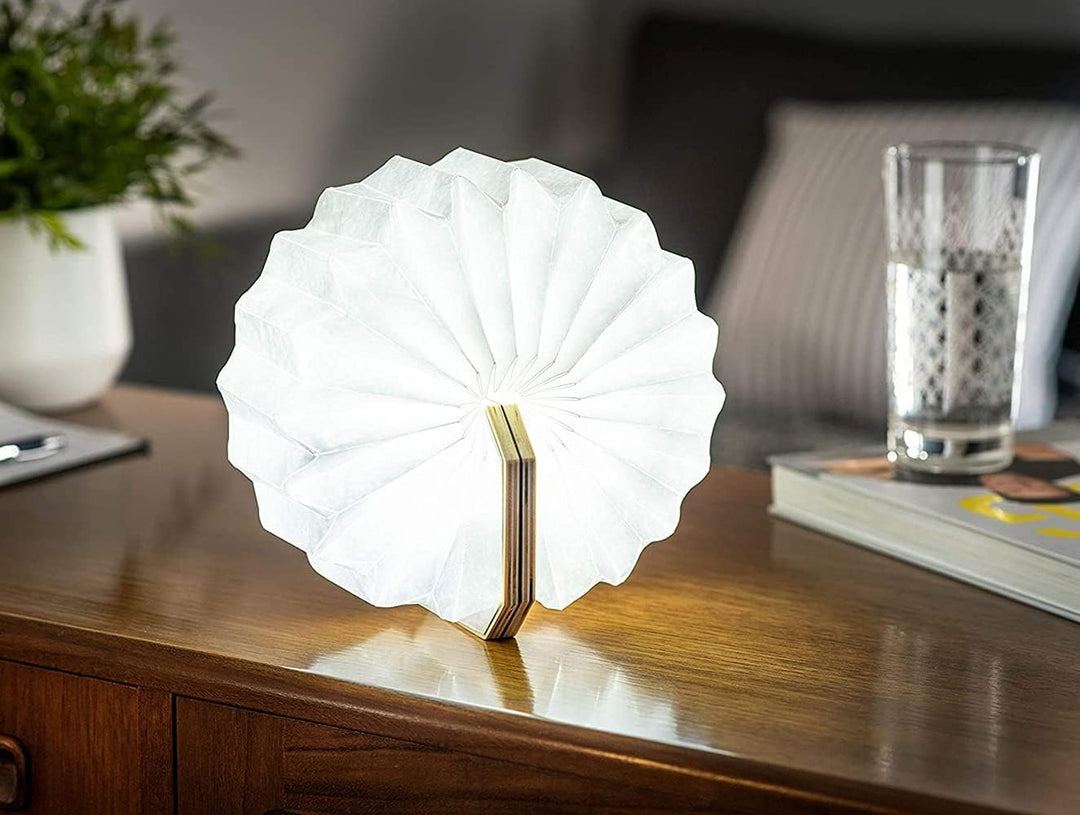 GINGKO SMART ACCORDION LAMP WALNUT Einheitsgrösse Black, Einheitsgrösse Black