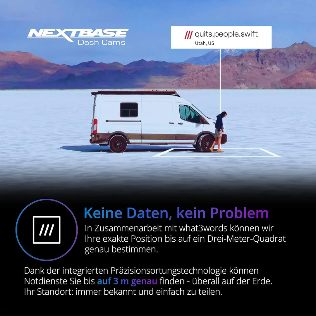 Nextbase 622GW – Autokamera Dashcam Auto – ultraklaren 4K/30fps Aufzeichnung- Super Slow Motion mit
