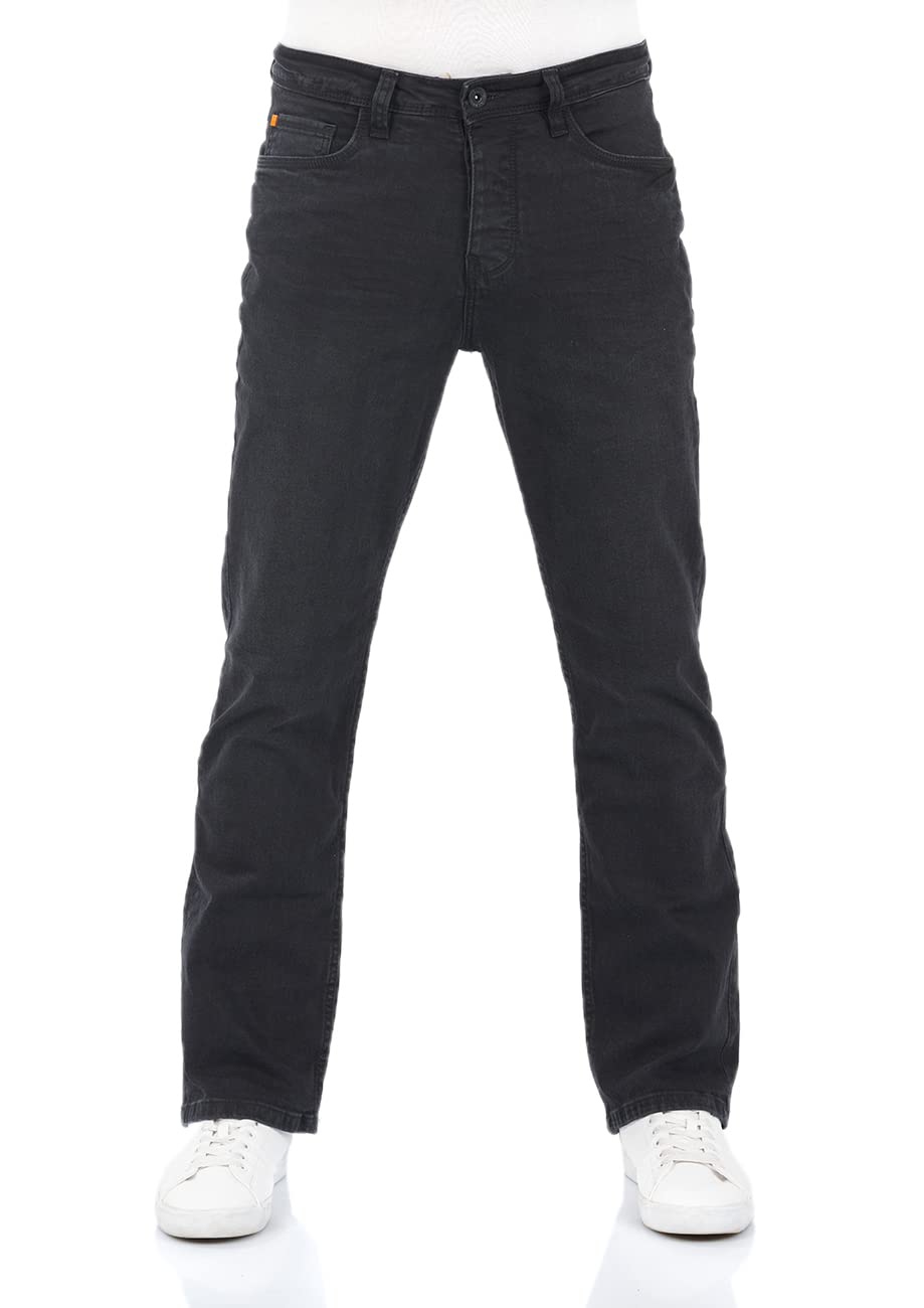 riverso Jeans Herren Stretch Bootcut RIVFalko Jeanshose Hose Denim Schwarz Blau Grau 29 30 31 32 33
