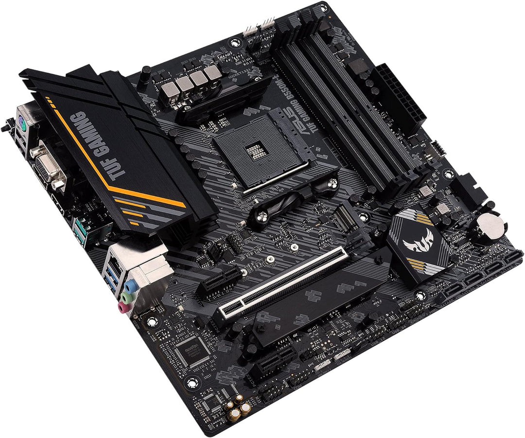 ASUS TUF Gaming B550M-E Gaming Mainboard Sockel AM4 (micro-ATX, Ryzen, PCIe 4.0, 2x M.2, 1Gbit/s Eth