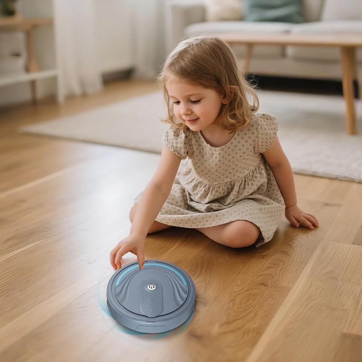 Toyvian Kleinkind Vakuum Kinder Vakuumreiniger Spielzeugsimulation Fegender Roboter Sich Dass Robote