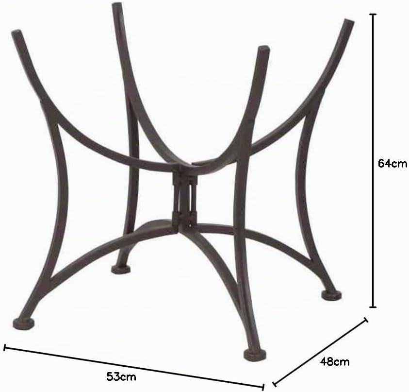 Siena Garden Feuerschale Antik, 64,5x53,5x48,5cm, rostbraun, 554517