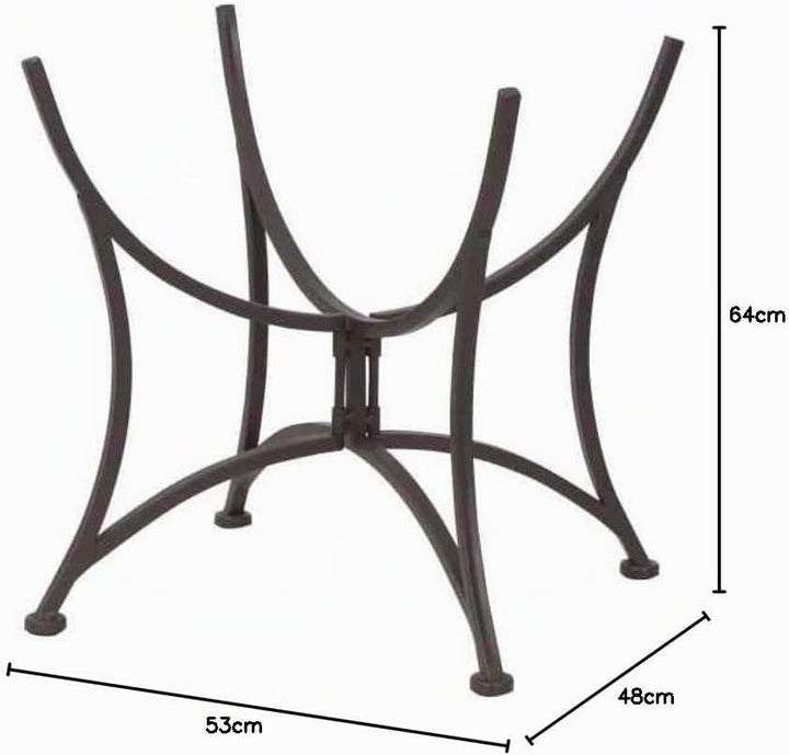 Siena Garden Feuerschale Antik, 64,5x53,5x48,5cm, rostbraun, 554517