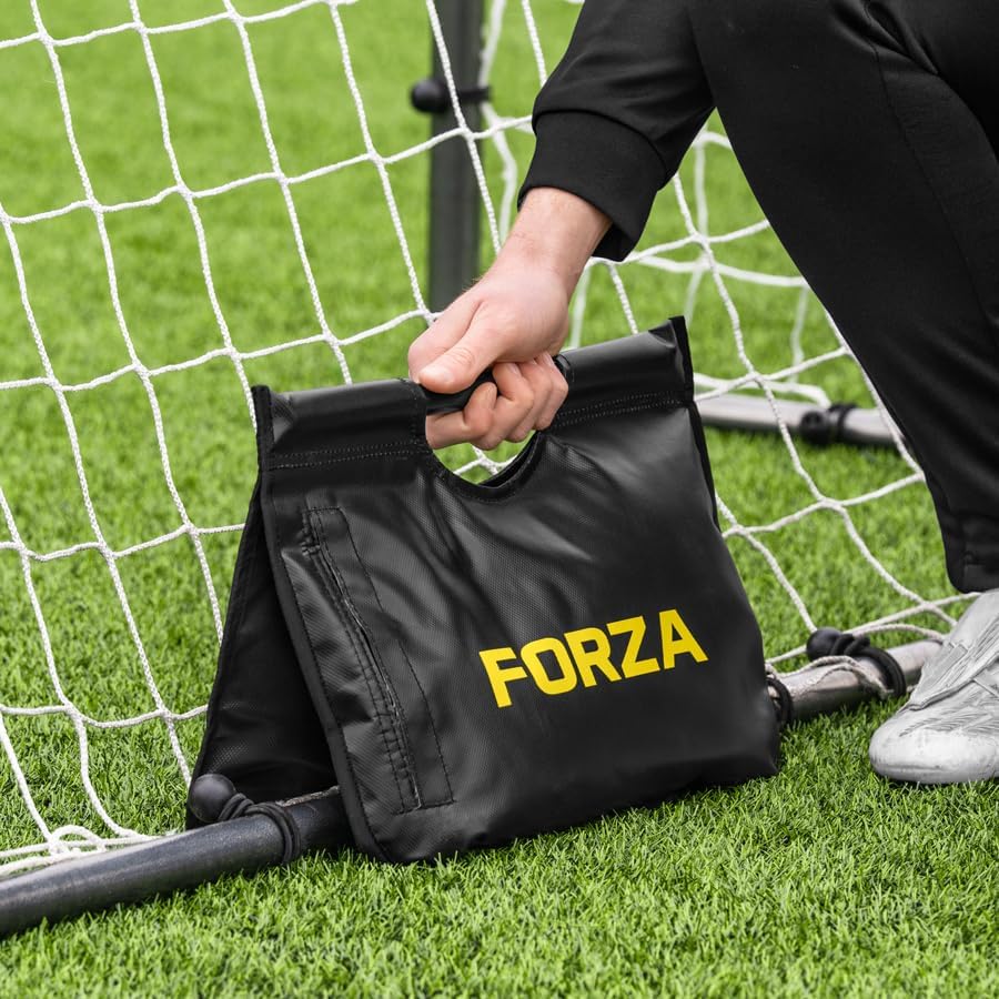FORZA Pro Sandsack | robuster Fussballtor Sandsack | Sandsack Gewicht Tasche Bodenanker | 20kg Sands