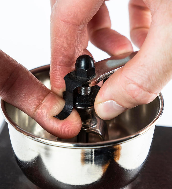 Peugeot Manuelle Kaffeemühle Brésil mit einstellbarem Mahlwerk, Höhe: 21 cm, Holz / Stahl, Braun, 19