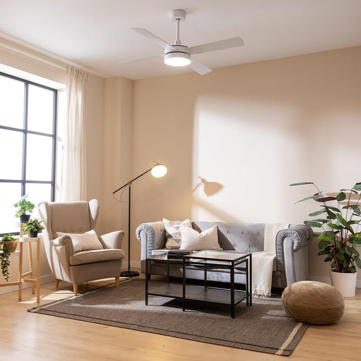 Cecotec Ventilador de Techo con Mando a Distancia y Temporizador EnergySilence Aero 5250 Black Desig