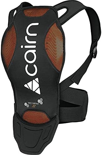 Cairn - Skiprotektor PRO IMPAKT, Rückenprotektor, Erwachsene, Unisex, D3O® Schutz Matte Schwarz S, M