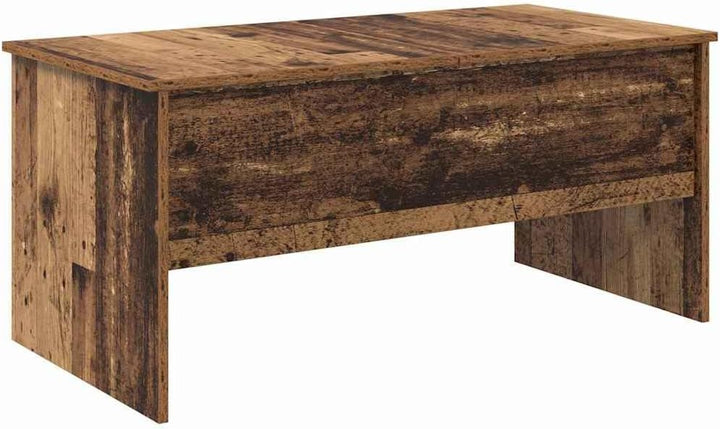 vidaXL Couchtisch Altholz 102 x 50,5 x 46,5 cm Holzwerkstoff, Eleganter Wohnzimmertisch, rechteckige