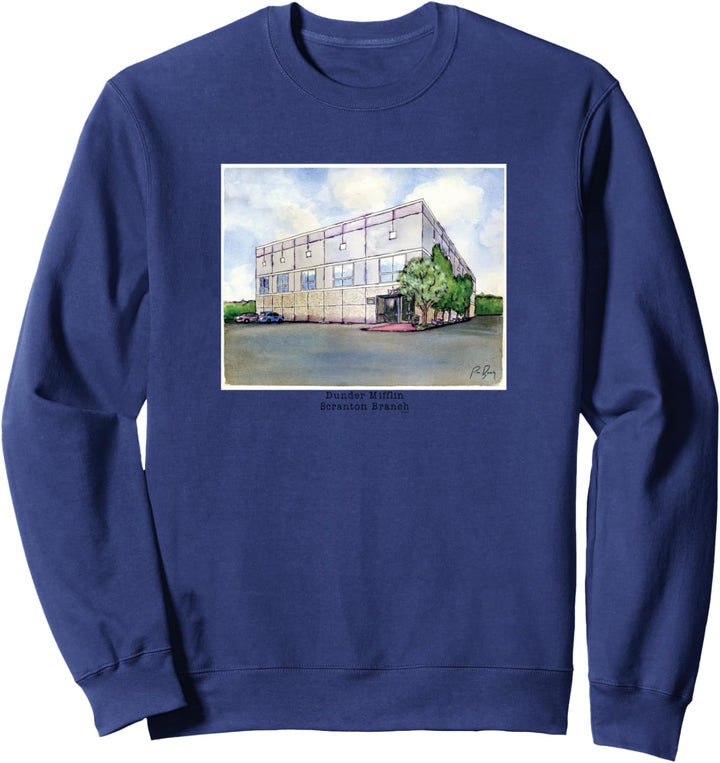 The Office Dunder Mifflin Aquarell Sweatshirt