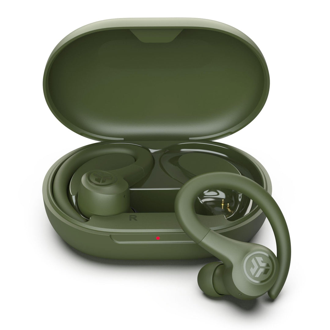JLab Go Air Sport+ Kopfhörer Bluetooth, Sportkopfhörer 35+ Std., True Wireless In Ear Kopfhörer kabe