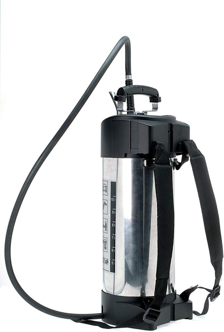 GLORIA Hochleistungssprühgerät 410 TK Profiline | 10 L Füllinhalt | Profi-Drucksprüher aus Stahl | M