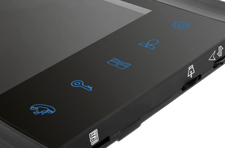 EURA C51A100 Videosprechanlage Vdp-00C5 Schwarz