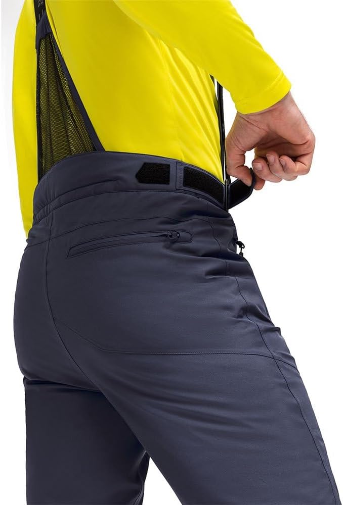 Maier Sports Anton 2 Herren Skihose mit Trägern, Schneehose mit Hosenträger und mTHERM Wattierung Gr